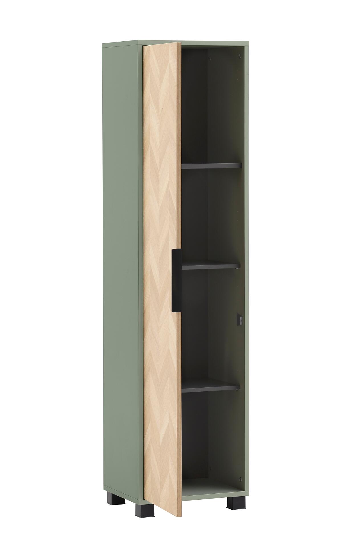 Hochschrank Piazza Pistazie B/H/T: ca. 40,3x157,8x33,05 cm Hochschrank Piazza Pistazie B/H/T: ca. 40,3x157,8x33,05 cm