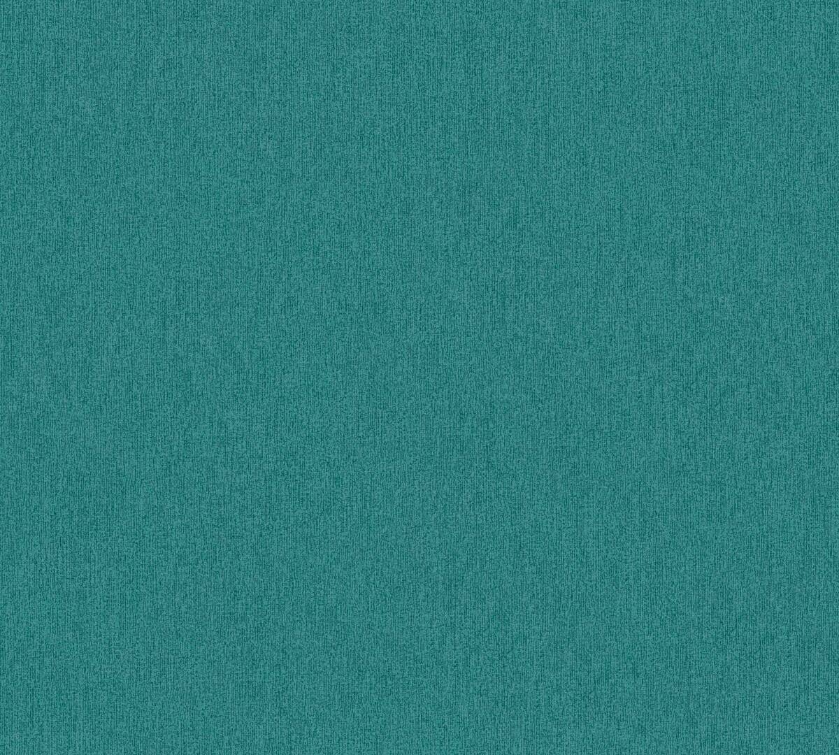 A.S.Creation Vliestapete Attractive 2 Uni petrol B/L: ca. 53x1005 cm