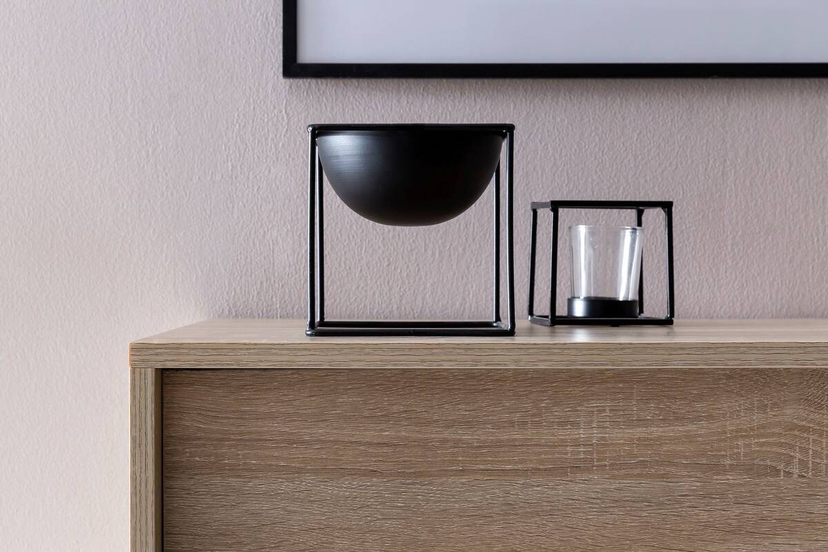 Schuhschrank Eiche Sonoma Nachbildung B/H/T: ca. 100x108x37,5 cm