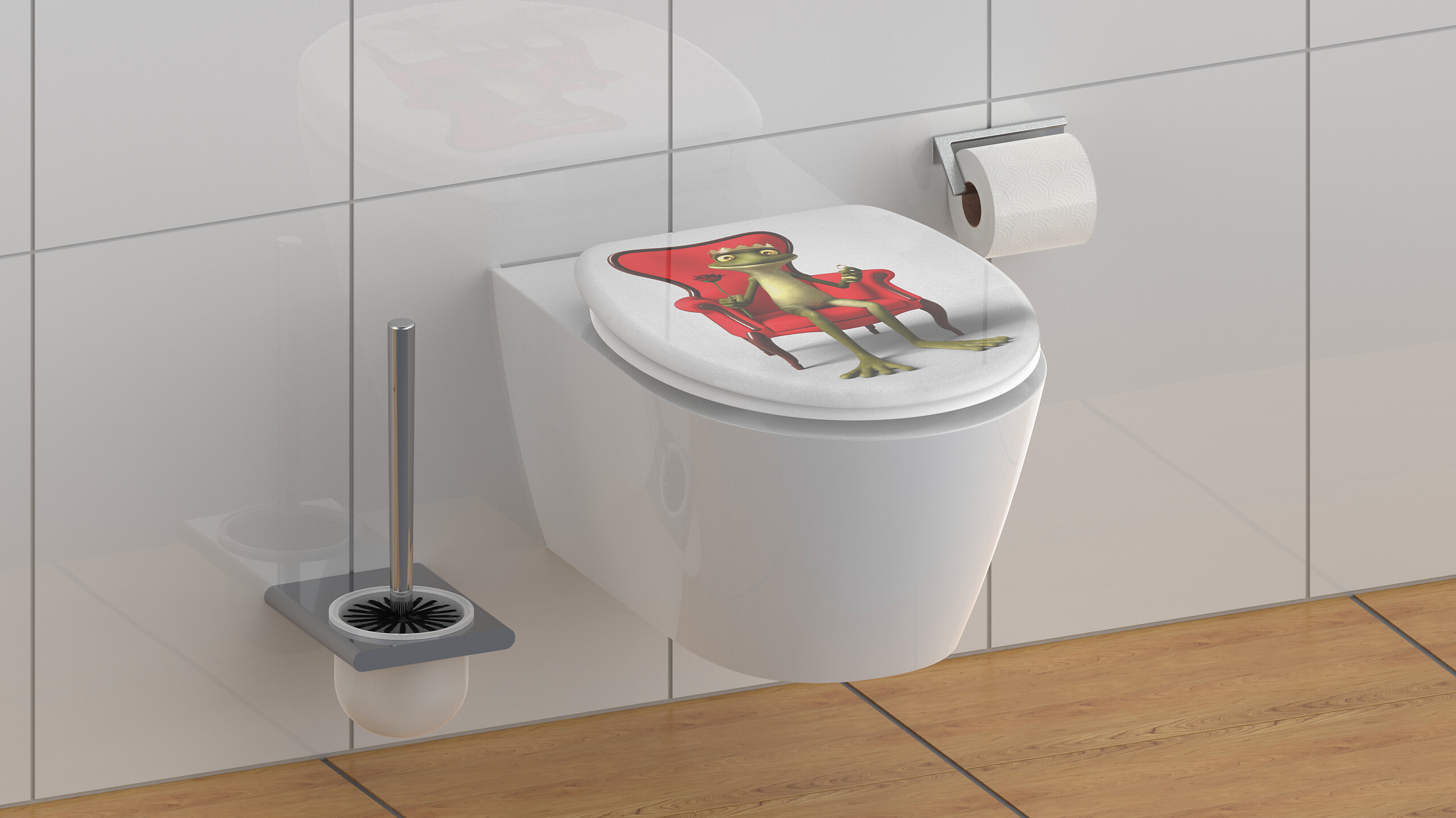 Eisl WC-Sitz Frog King MDF Eisl WC-Sitz Frog King MDF