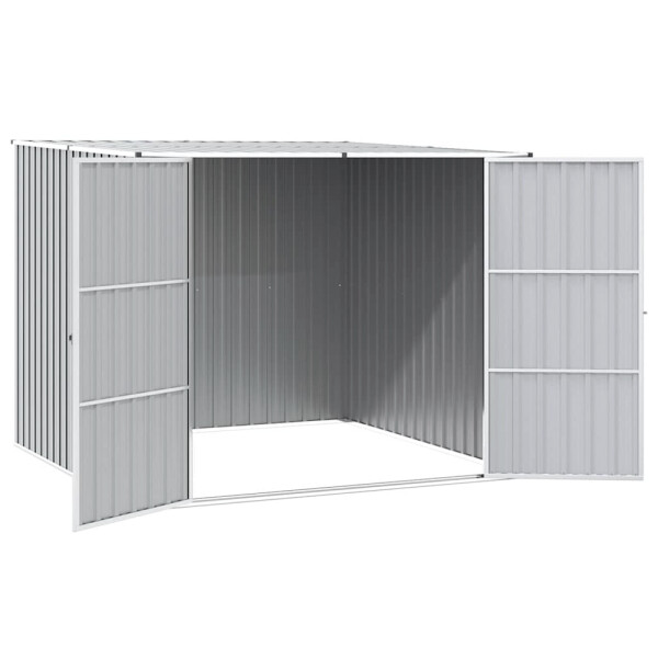 vidaXL Gerätehaus grau B/H: ca. 196x160 cm