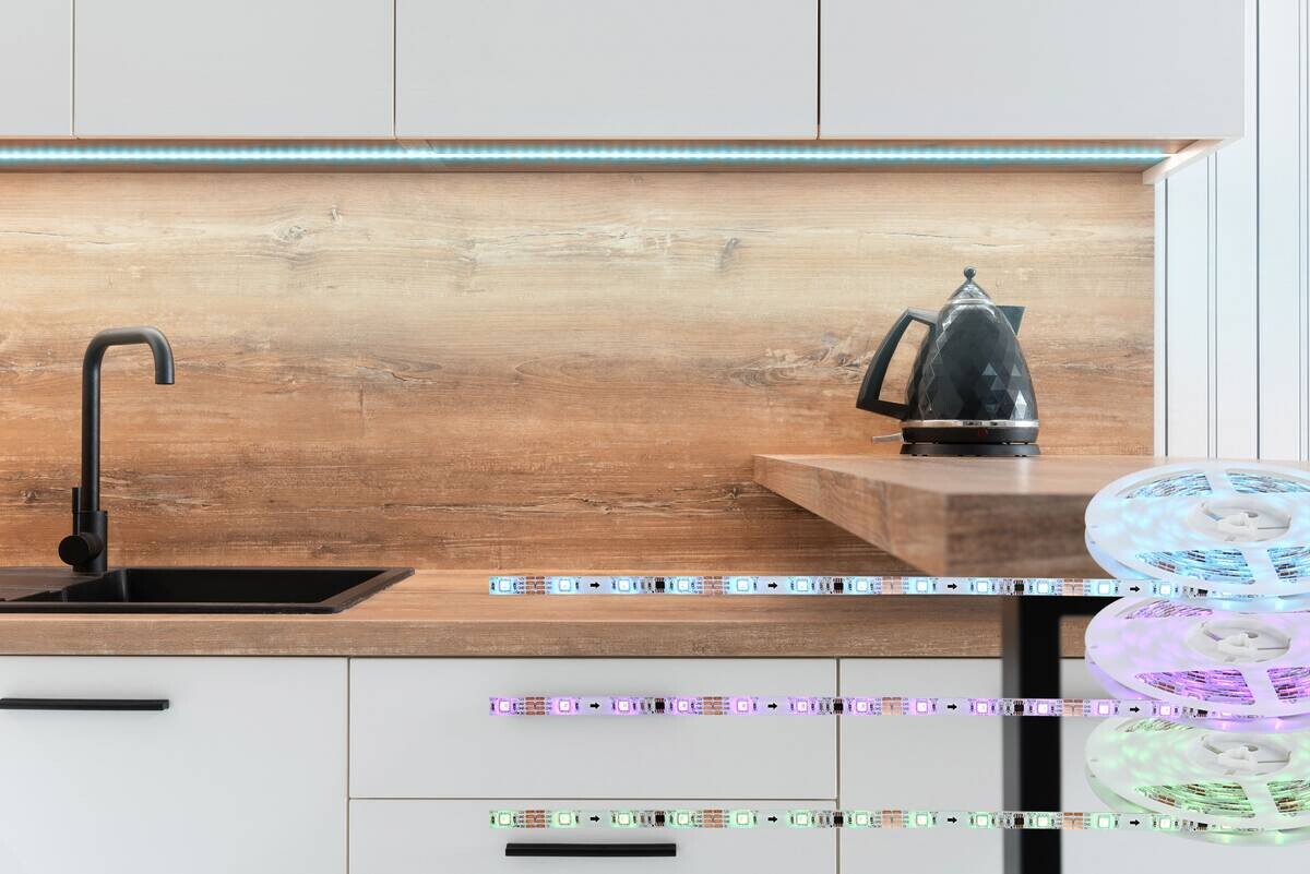 GLOBO LED-Streifen LED BAND weiß B/H/T: ca. 1x0,3x500 cm