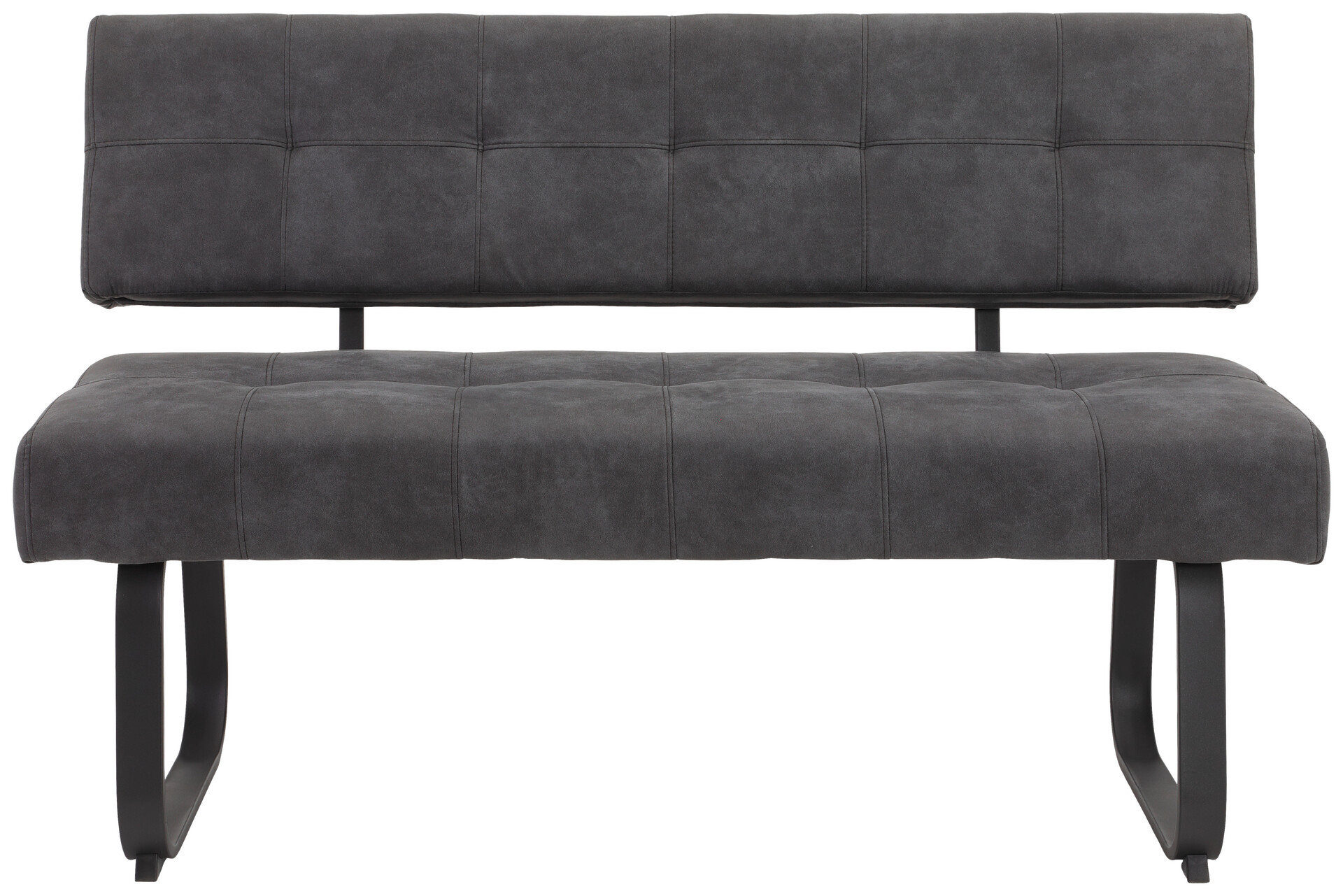 Sitzbank Luise I B anthrazit Vintage B/H/T: ca. 140x90x64 cm