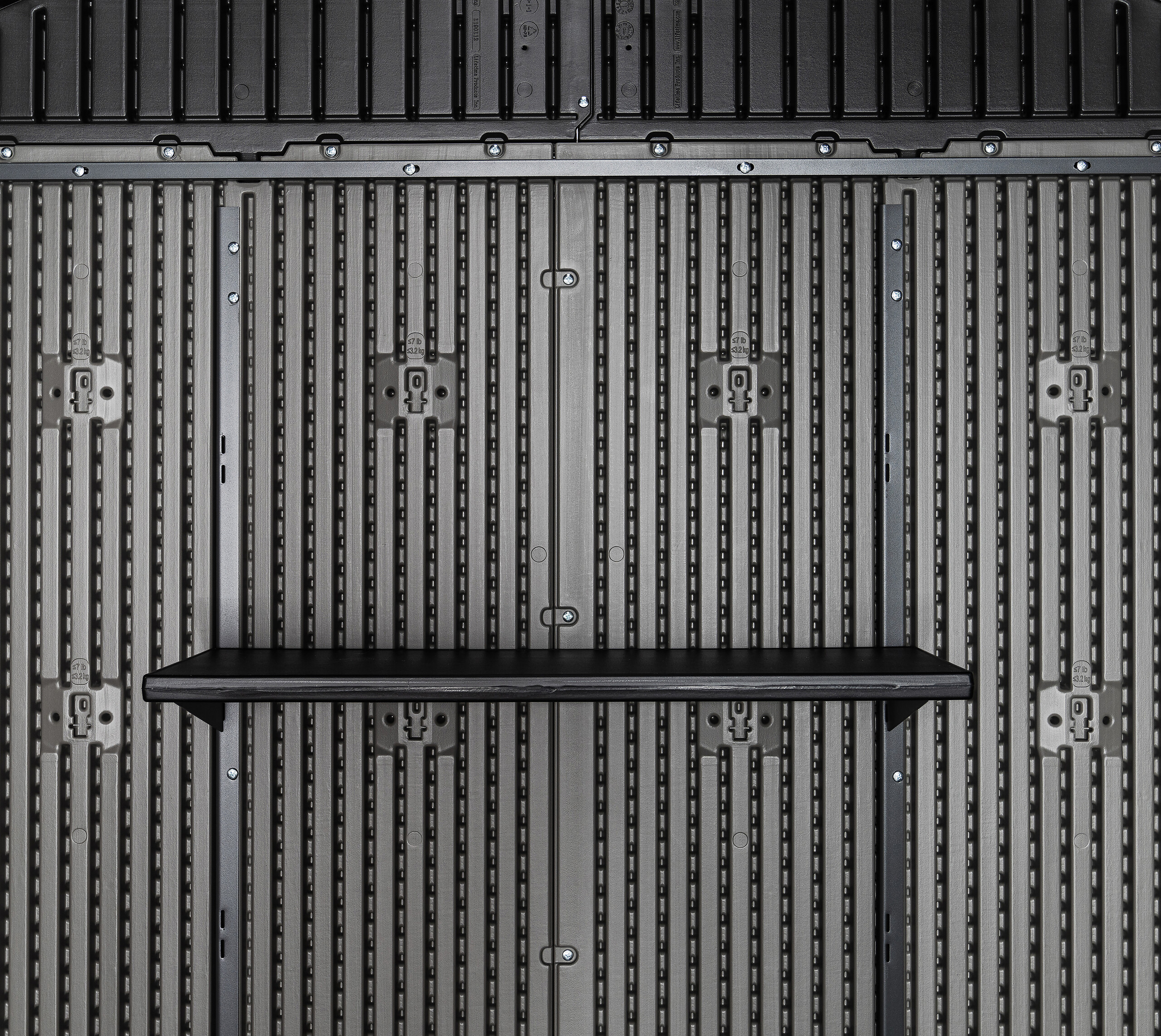 Lifetime Gerätehaus Utah grau B/H/L: ca. 206,2x264,4x426,5 cm