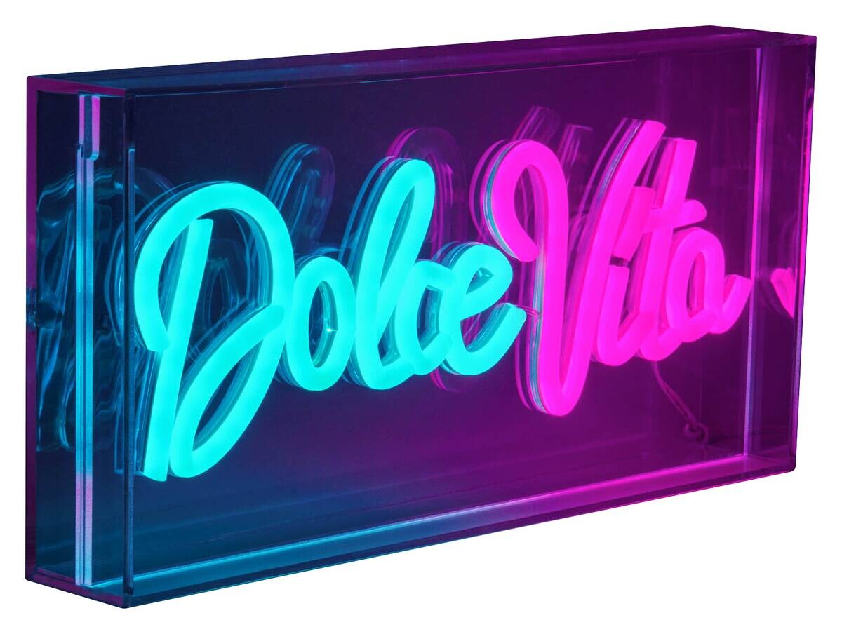 Näve Leuchten LED-Schriftzug klar Kunststoff B/H/T: ca. 30x15x4,7 cm