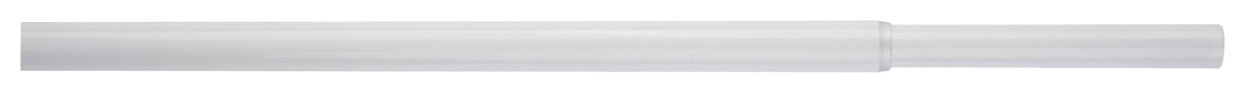 ondeco Stilgarnitur Rohr weiß Metall L: ca. 210 cm ausziehbar von ca. 120 bis 210 cm 1.0 Läufe