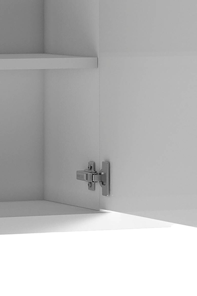 Spiegelschrank NEBRASKA weiß B/H/T: ca. 60x70x25 cm