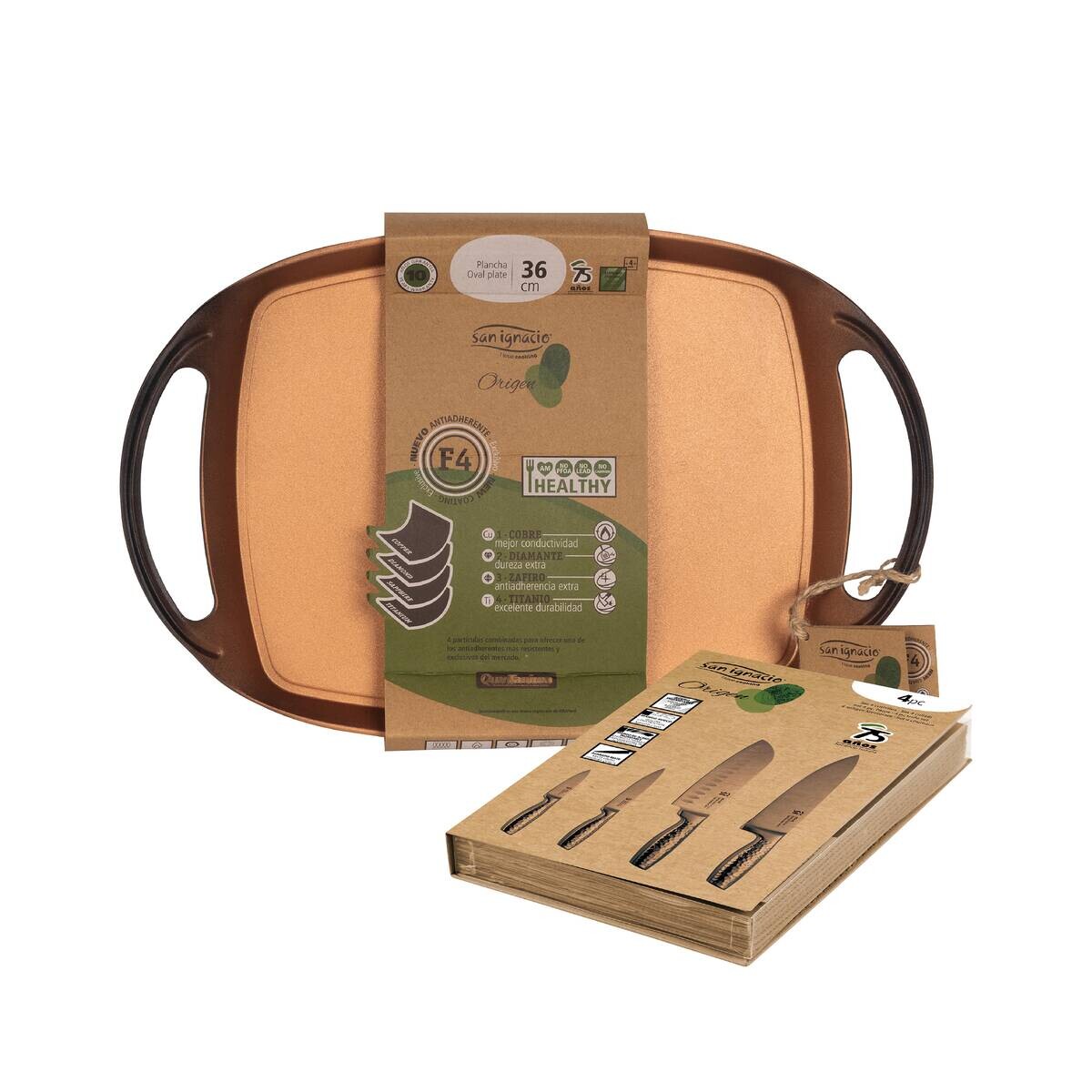 SAN IGNACIO Küchenhelfer ORIGEN schwarz Edelstahl B/H/L: ca. 30x12x50 cm