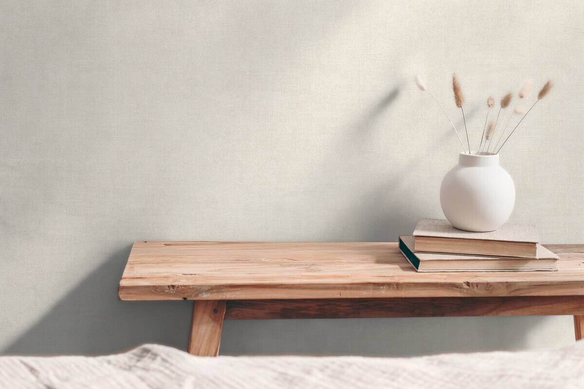 A.S.Creation Vliestapete beige creme B/H/D: ca. 53x1005x8,2 cm