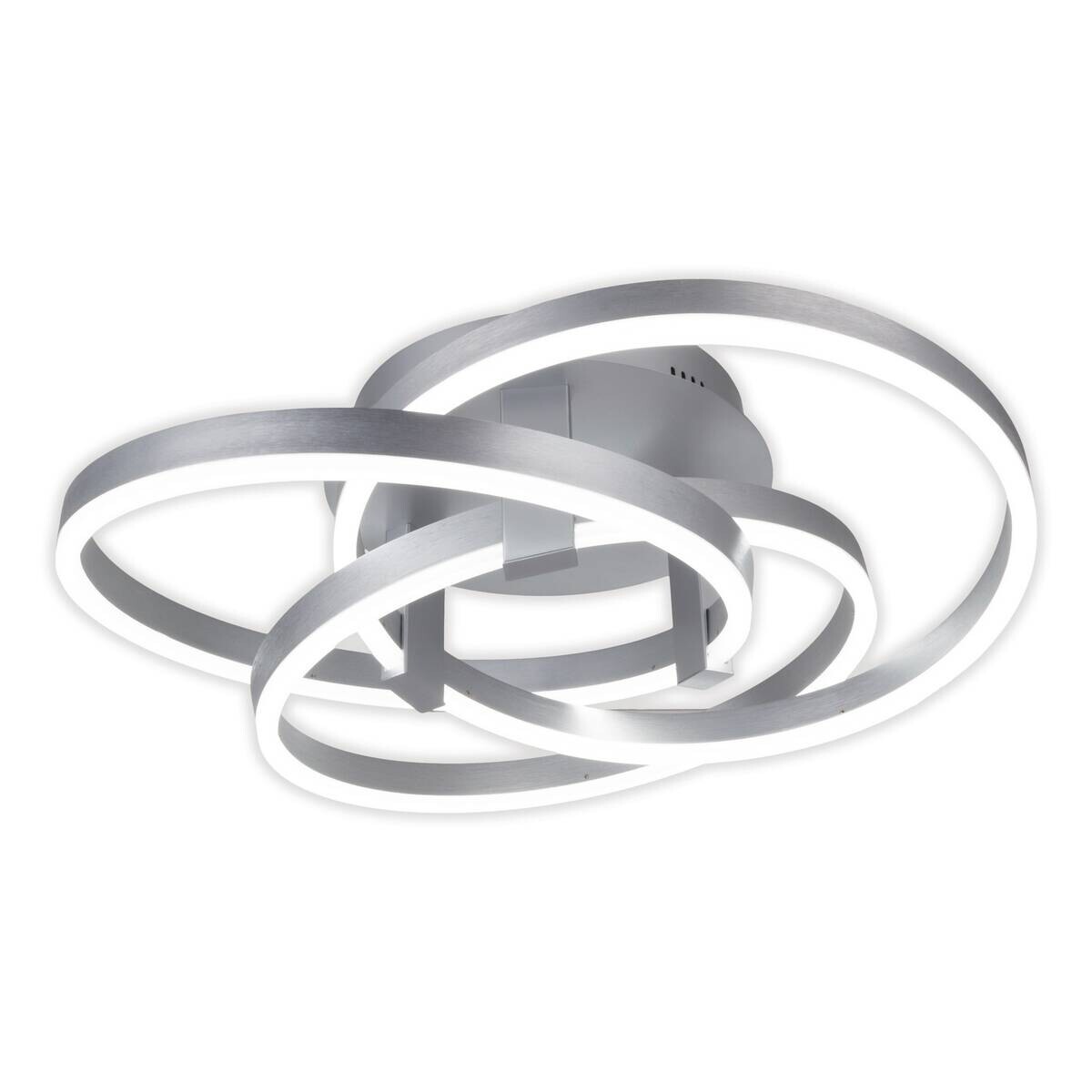 Näve Leuchten Deckenleuchte 1356260 Alu Metall Kunststoff B/H/T: ca. 58x18x58 cm null 1 Brennstellen