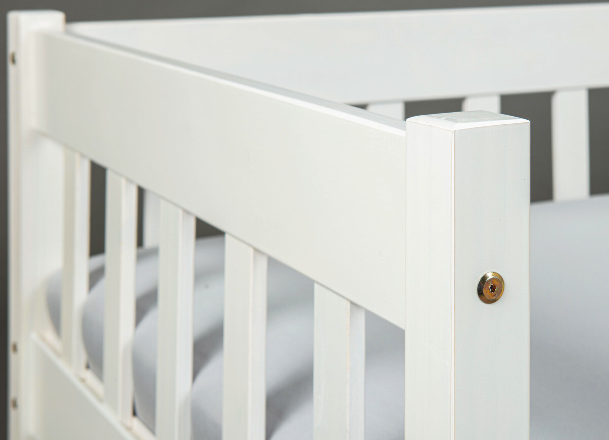 Bett Sintro weiß Liegefläche B/L: ca. 90x200 cm