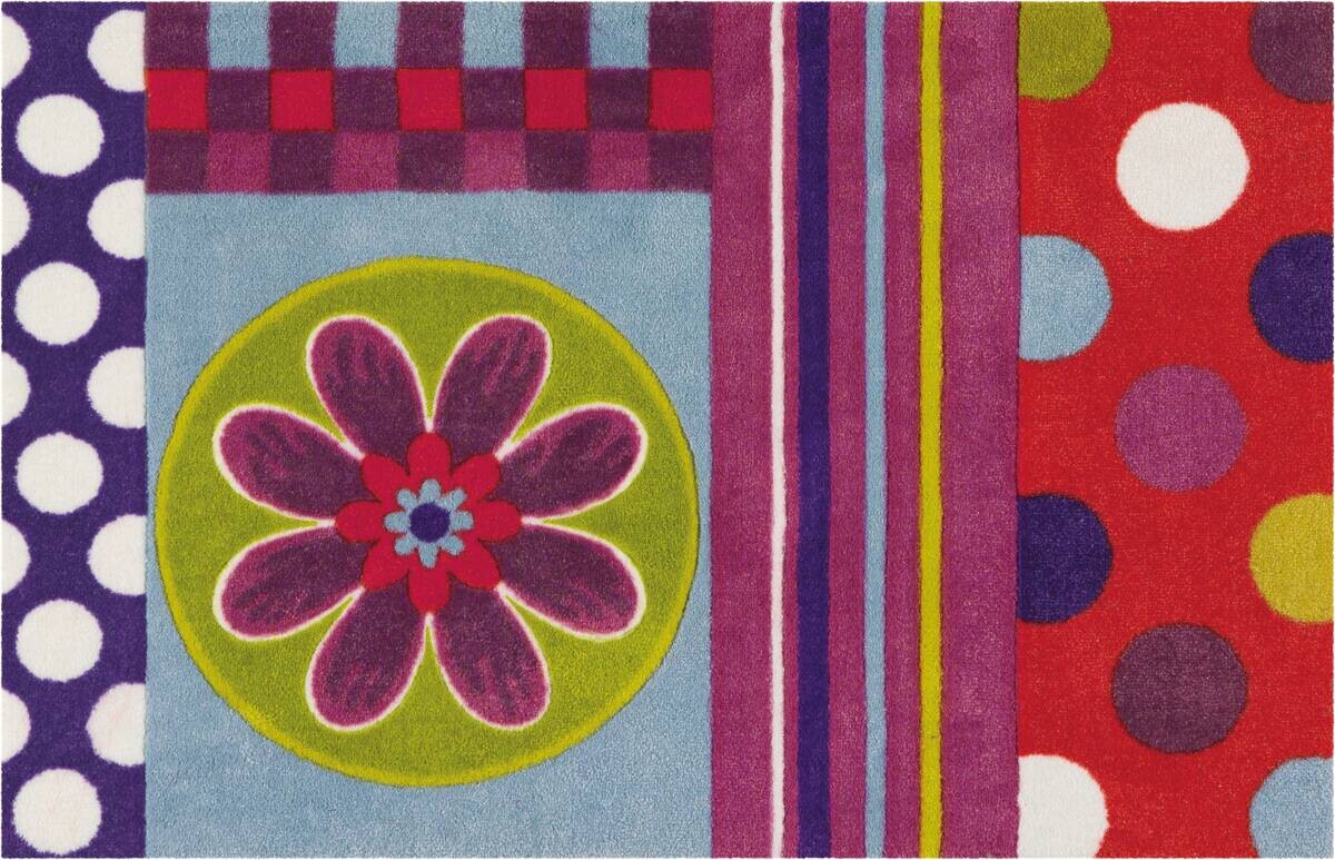 Arte Espina Kurzflorteppich Living Mat 6 violett B/L: ca. 64x168 cm