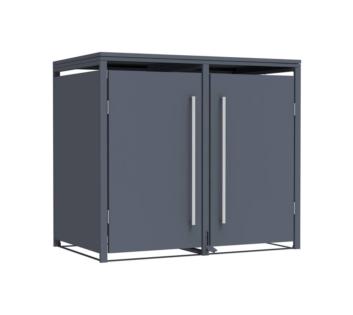 Westmann Mülltonnenbox Pedura anthrazit B/H/L: ca. 132x116x80 cm