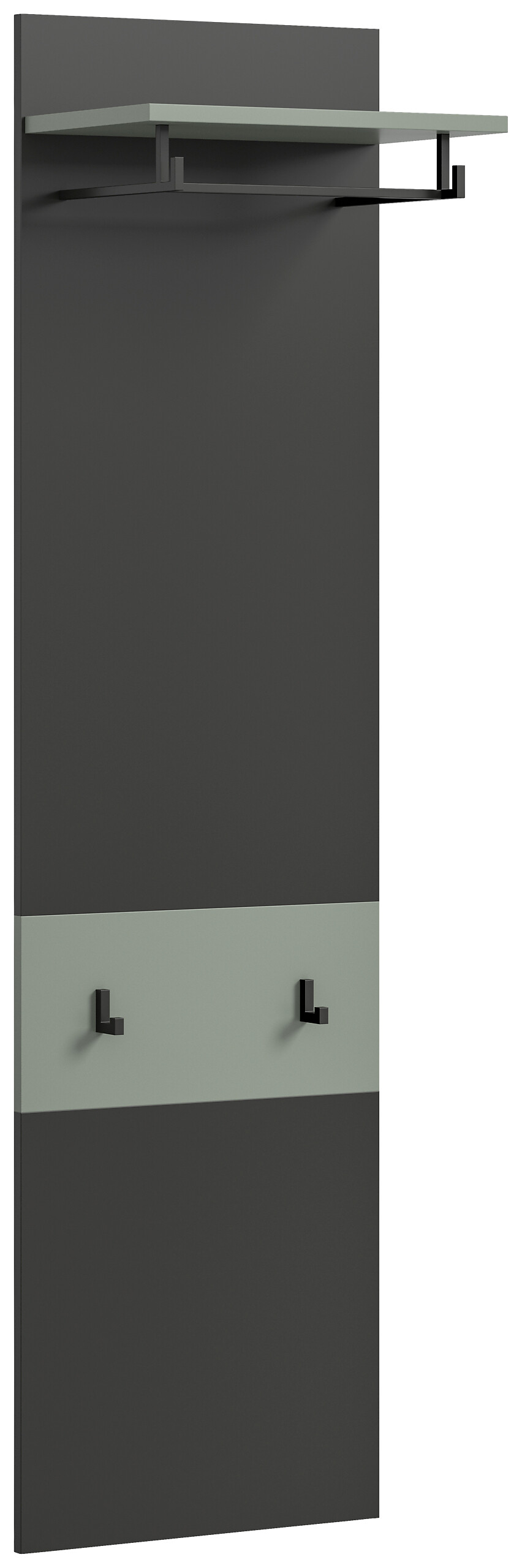 Paneel Canu grün basaltgrau Nachbildung B/H/T: ca. 165x45x29 cm