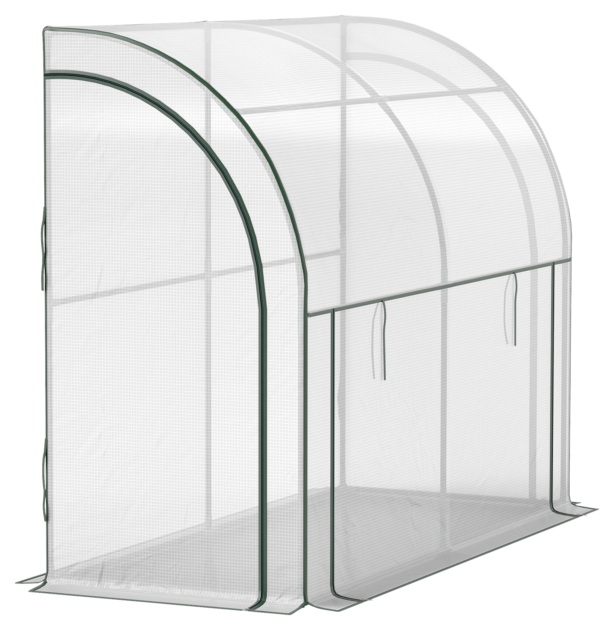 Outsunny Gewächshaus B/H/L: ca. 80x157x200 cm