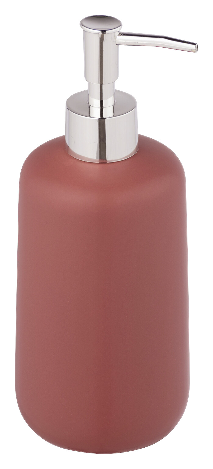 Allstar Seifenspender Olinda rot Keramik H/D: ca. 20x8 cm Allstar Seifenspender Olinda rot Keramik H/D: ca. 20x8 cm