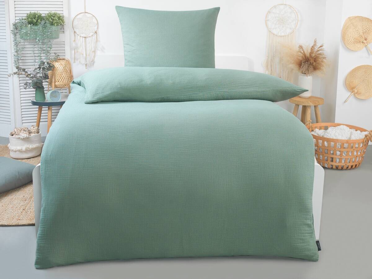 Baumwoll Bettwäsche Musselin