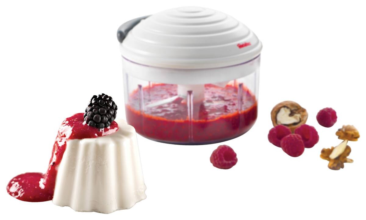 Metaltex Zerkleinerer weiß transparent Kunststoff B/H/T: ca. 13,8x11,4x13,3 cm