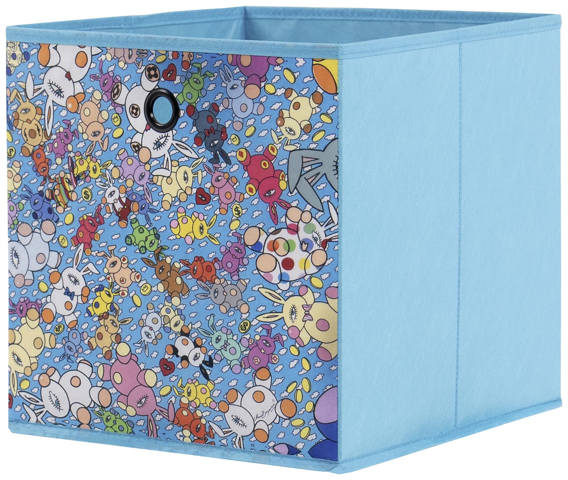 Stoffbox Stoffbox türkis B/H/T: ca. 32x32x32 cm