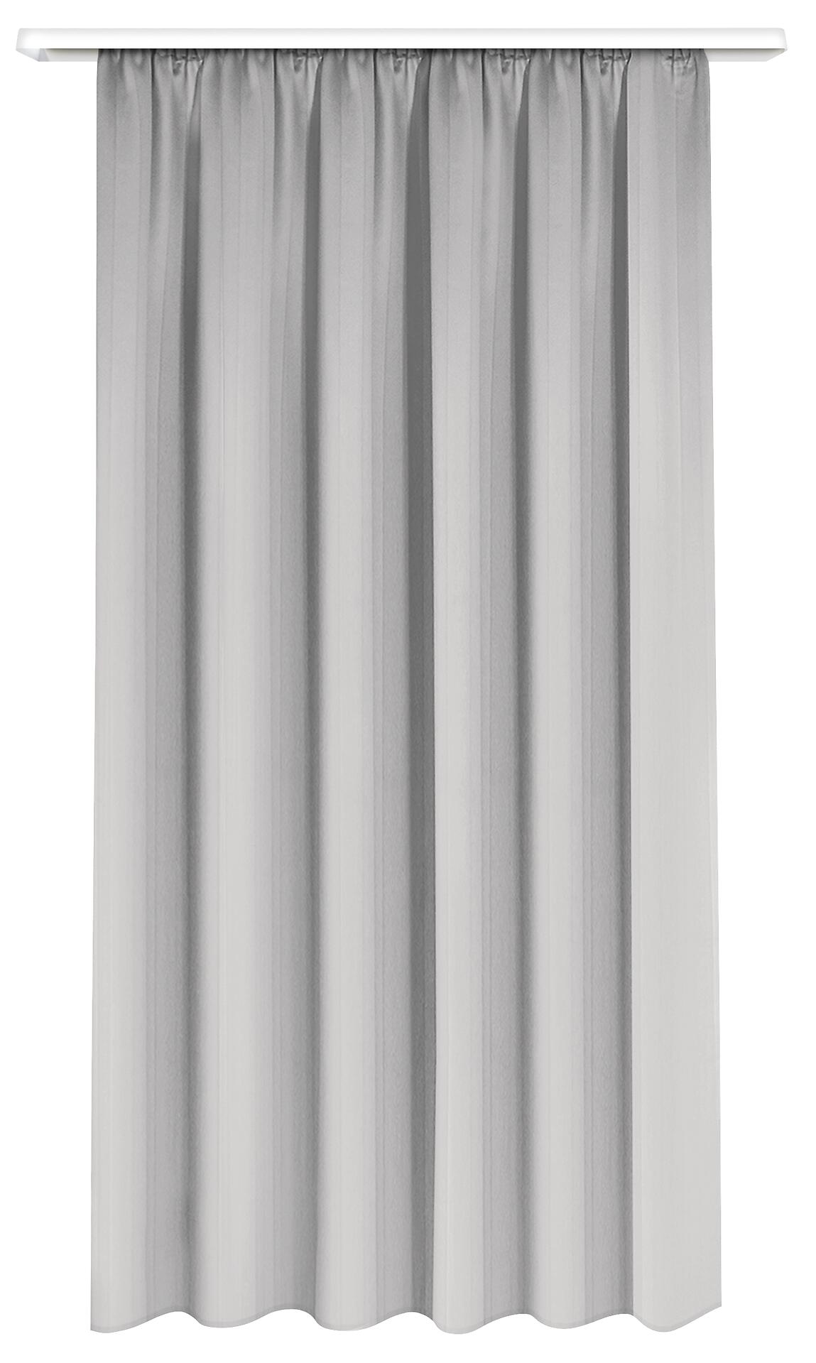 POCOline Verdunklungsvorhang Luna silber B/L: ca. 135x175 cm