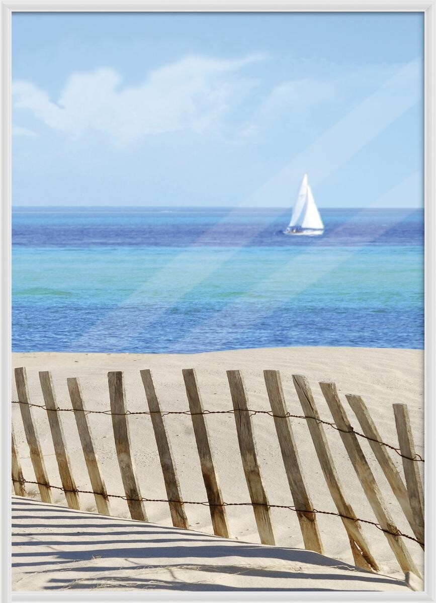 The Wall Bilderrahmen weiß Kunststoff B/L: ca. 50x70 cm