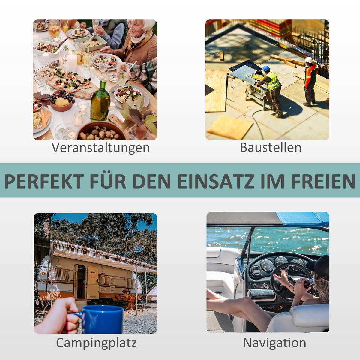 Outsunny Campingartikel B/H/L: ca. 33,5x51x103 cm