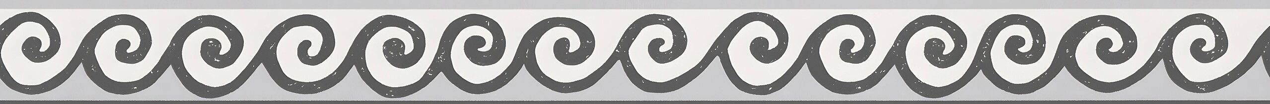 A.S.Creation Bordüre schwarz weiß B/H/D: ca. 5x500x9 cm