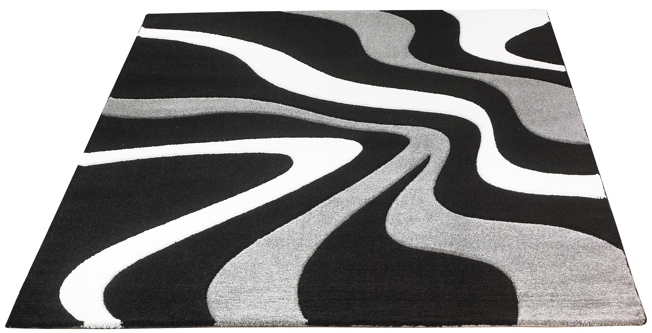 Webteppich Casino schwarz B/L: ca. 160x230 cm