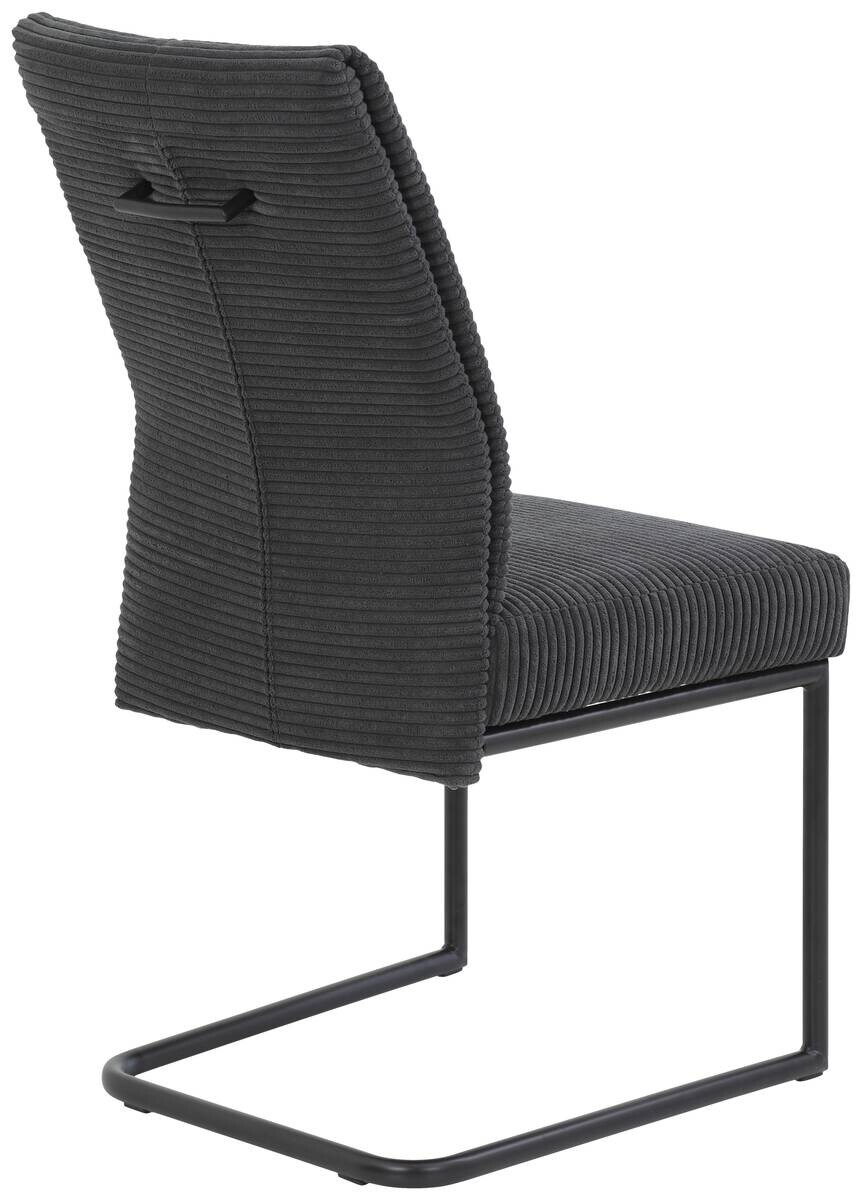 Schwingstuhl Dagmar anthrazit Webstoff B/H/T: ca. 50x99x65 cm