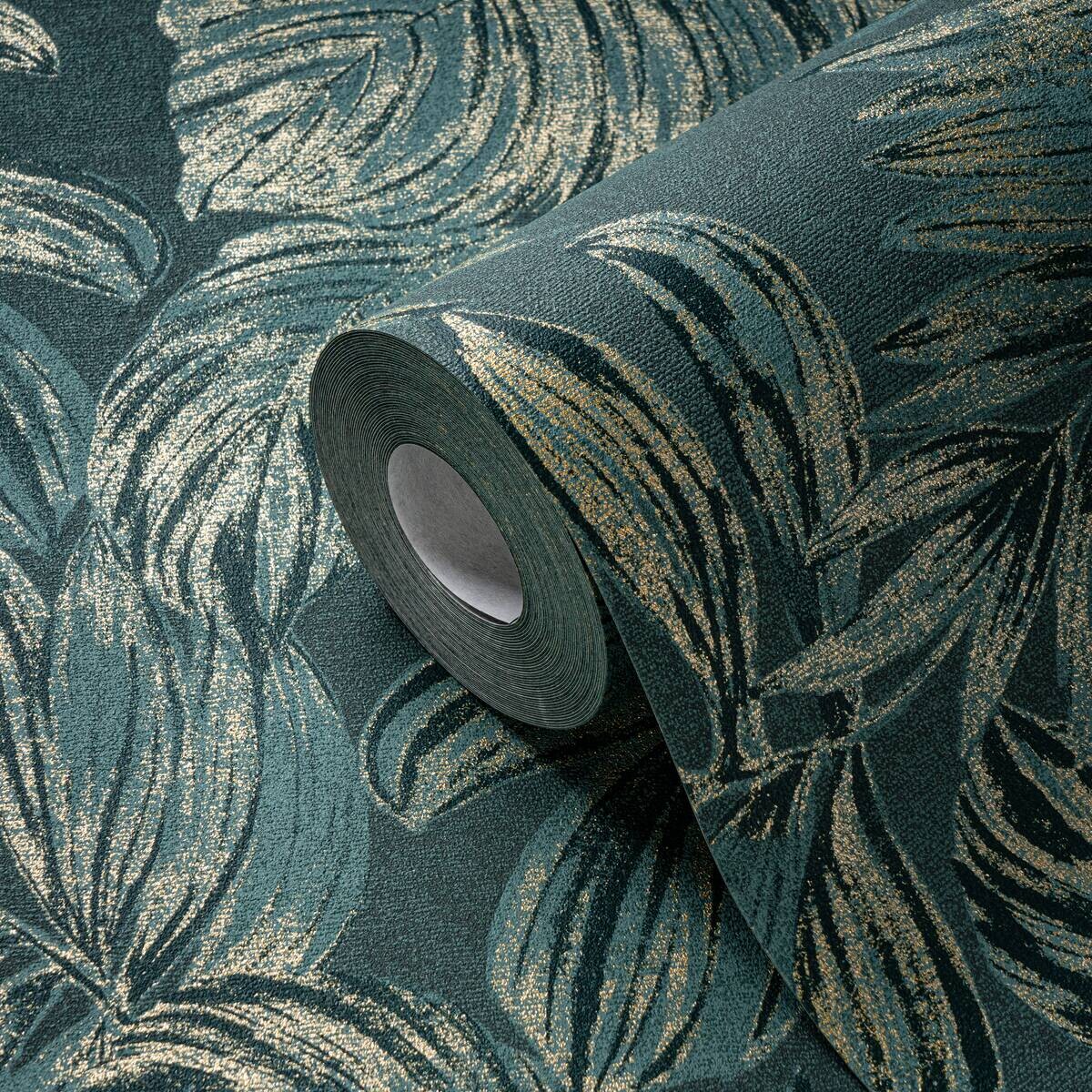 A.S.Creation Vliestapete gold B/H/D: ca. 53x1005x10 cm