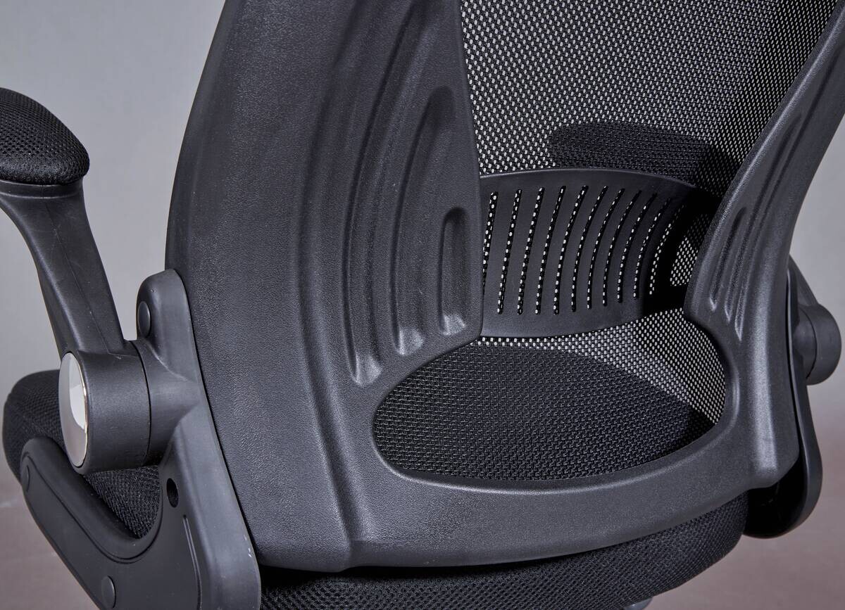 Drehstuhl XL Tecwork schwarz Textil