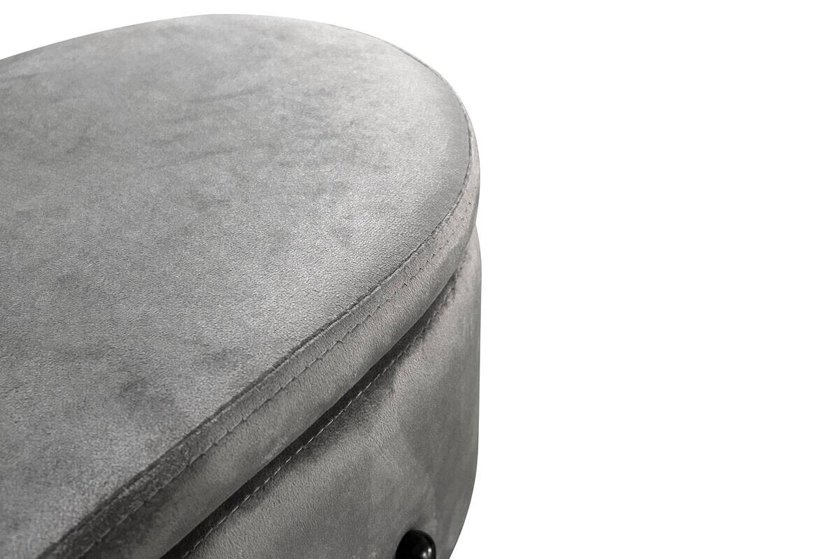 Truhe NOVA grau B/H/T: ca. 95x42x37,5 cm