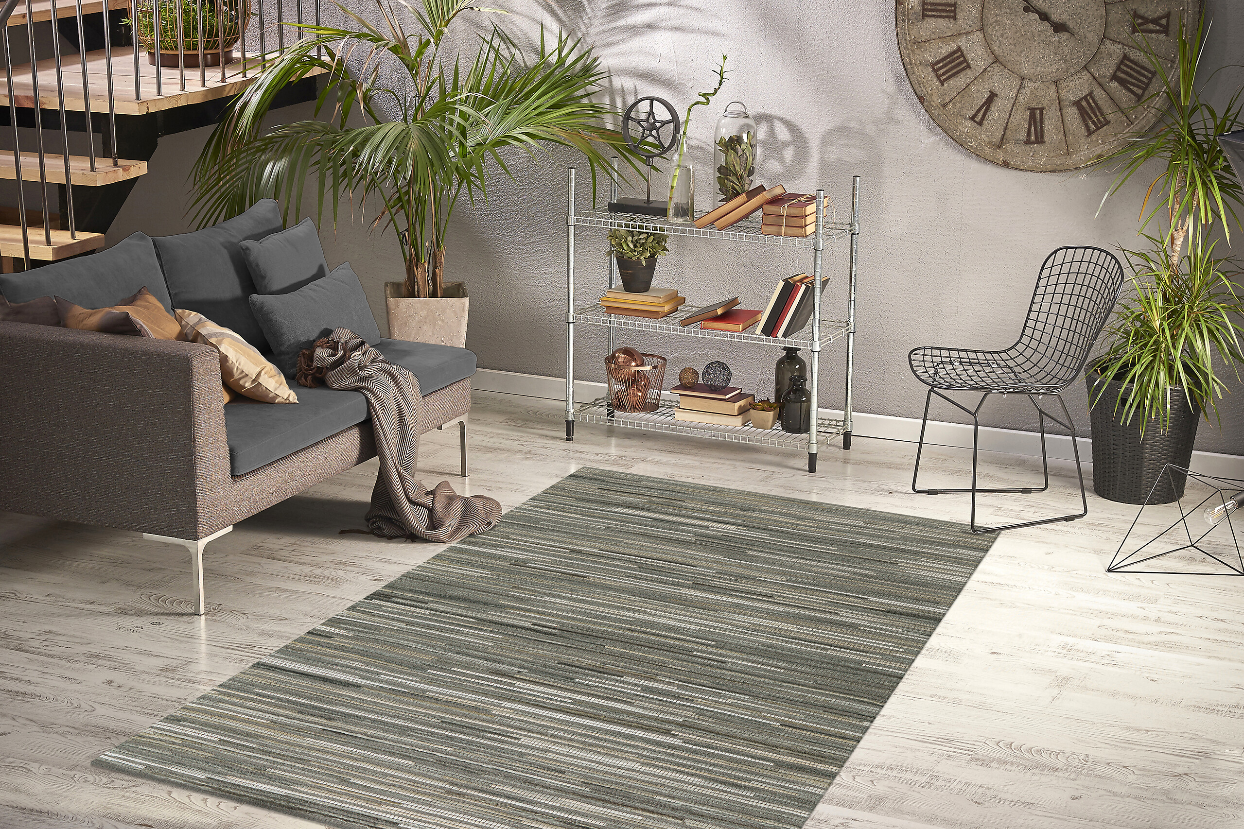 Arte Espina Kurzflorteppich Wild 8023 hellgrau B/L: ca. 170x240 cm Arte Espina Kurzflorteppich Wild 8023 hellgrau B/L: ca. 170x240 cm