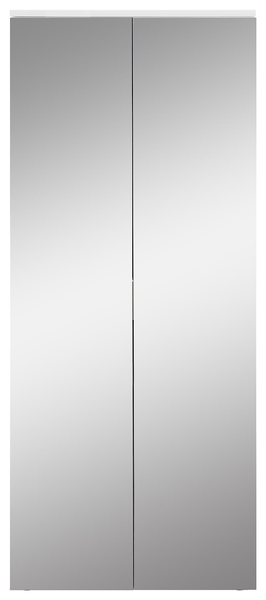 Schuhschrank Lincoln weiß B/H/T: ca. 80x190x35 cm Schuhschrank Lincoln weiß B/H/T: ca. 80x190x35 cm