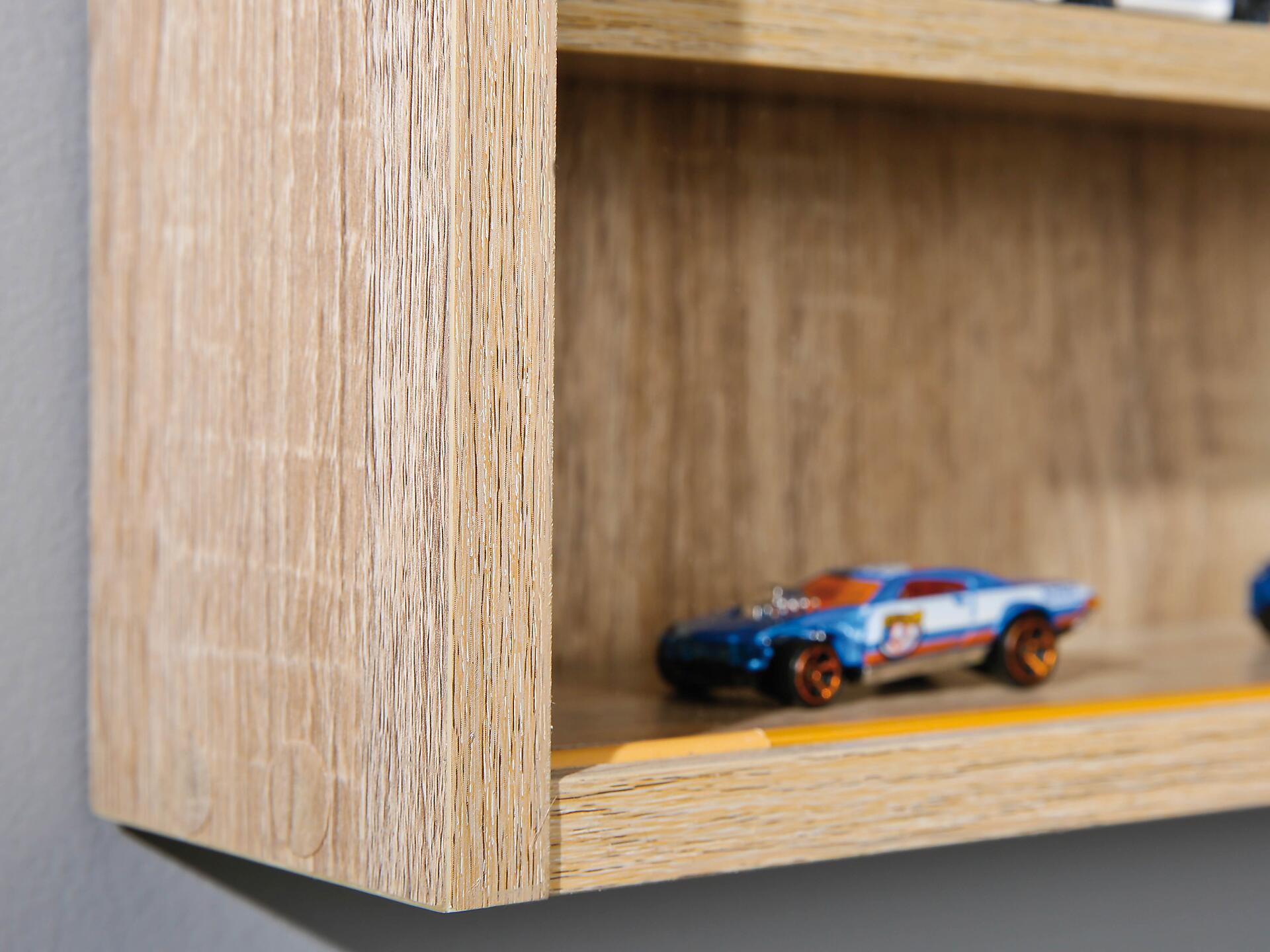 Vitrine Collectiziony Eiche Sonoma Nachbildung Holzwerkstoff B/H/T: ca. 80x60x10 cm