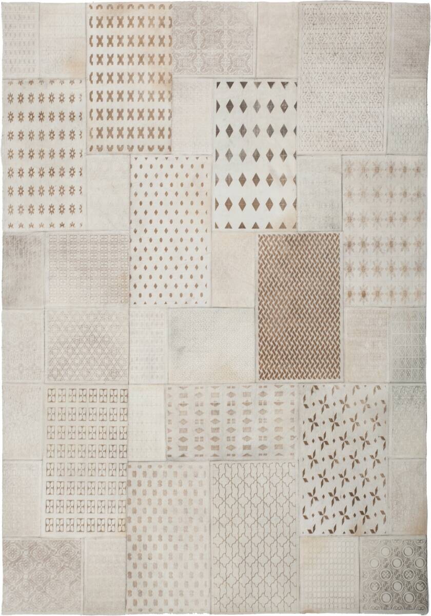 Kayoom Kurzflorteppich Gleam 560 weiß B/L: ca. 120x170 cm