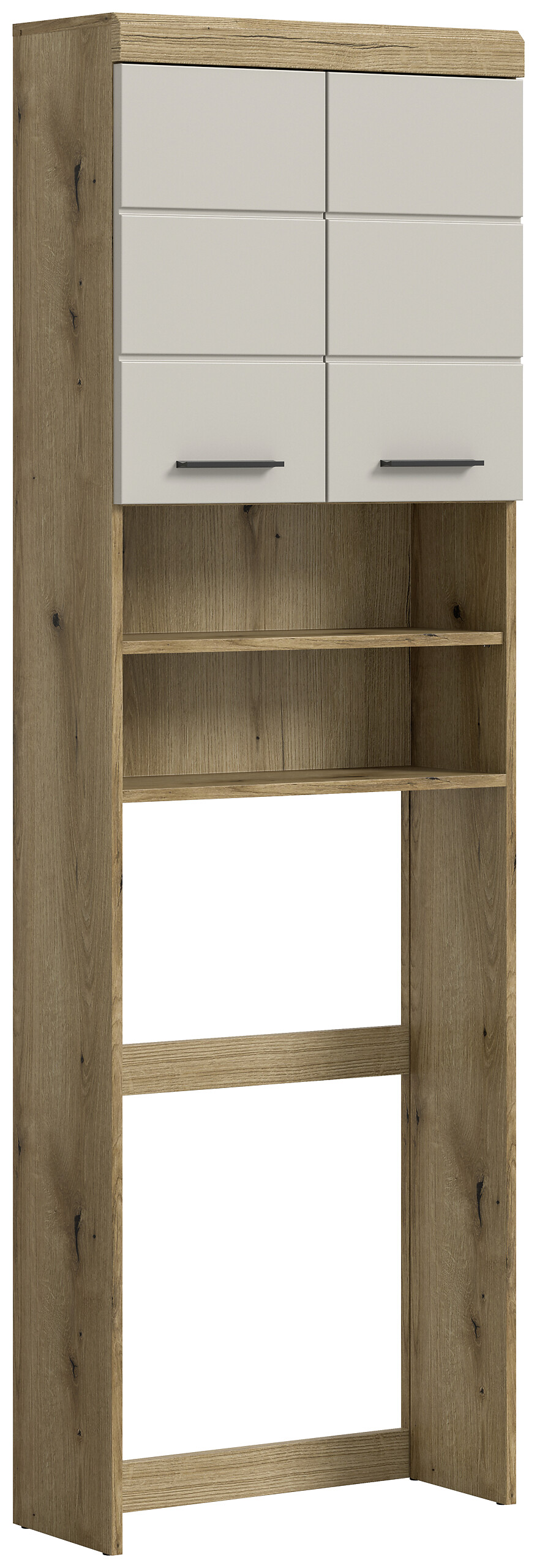 Waschmaschinenumbauschrank Scout Evoke Oak Nachbildung Kaschmirgrau Nachbildung B/H/T: ca. 63x191x24 cm