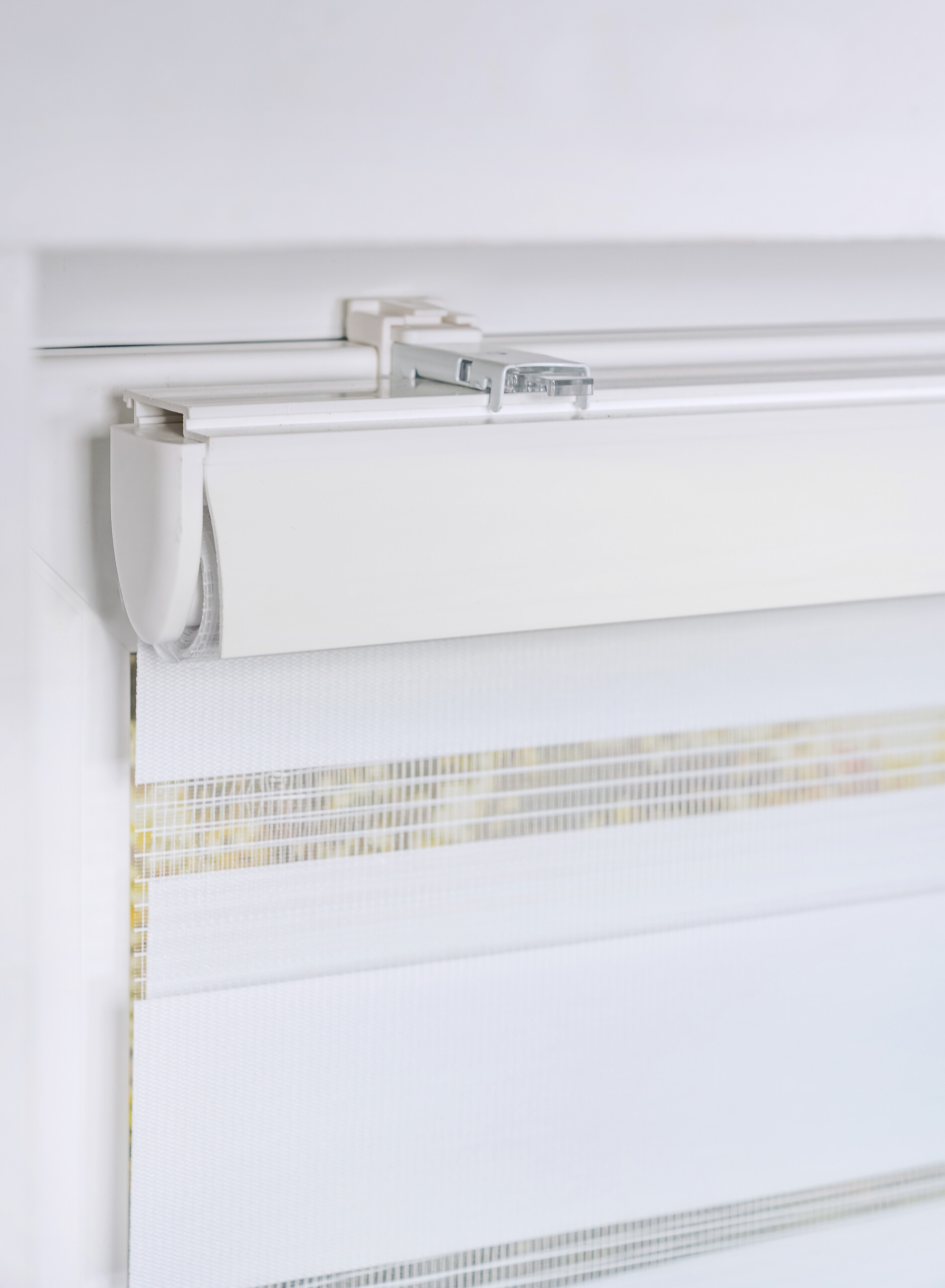Doppelrollo mit Blende weiß B/L: ca. 60x160 cm