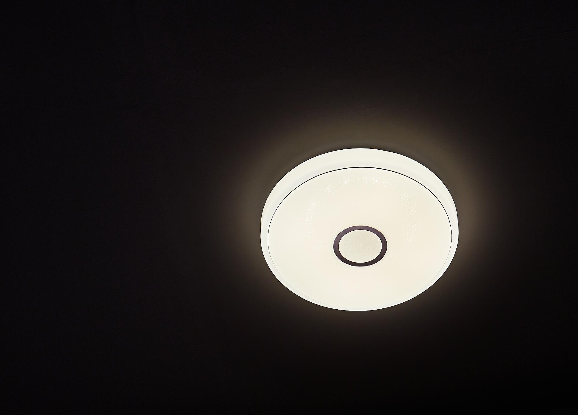 POCOline Deckenleuchte Joyce weiß Chrom Kunststoff D: ca. 40 cm