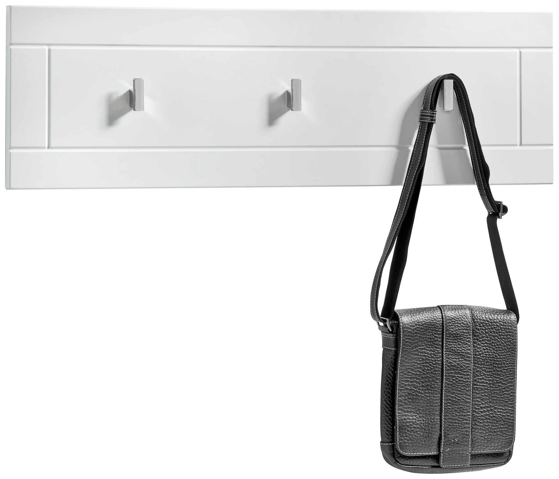 Wandpaneel Atlanta weiß Hochglanz B/H/T: ca. 90x28x5 cm