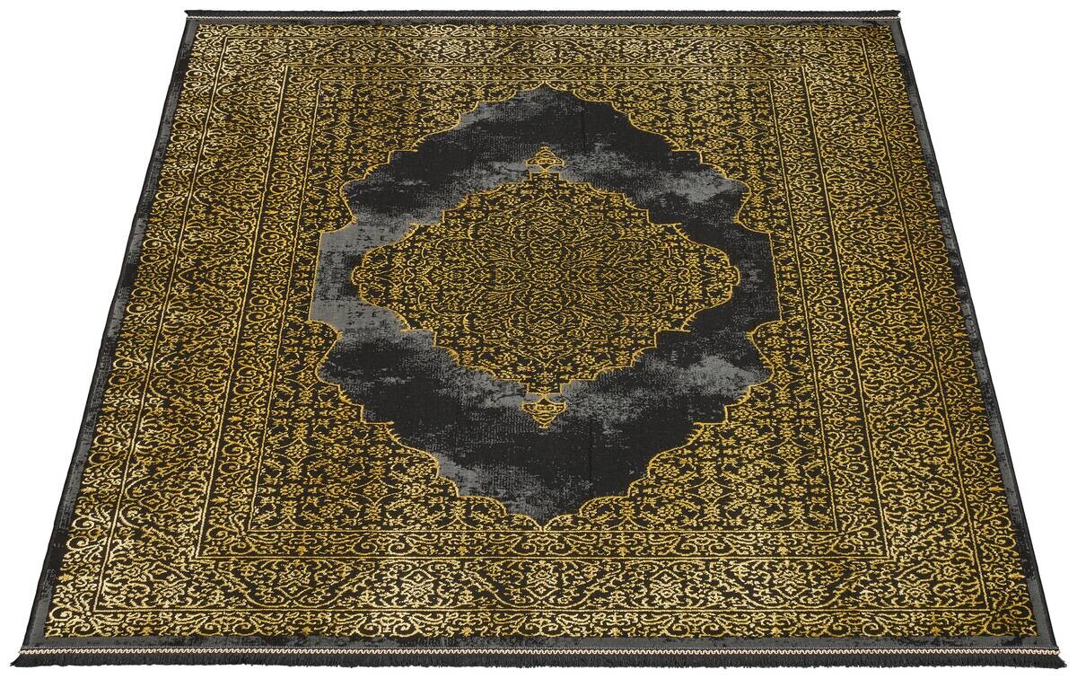 Webteppich Salsa gold B/L: ca. 80x150 cm