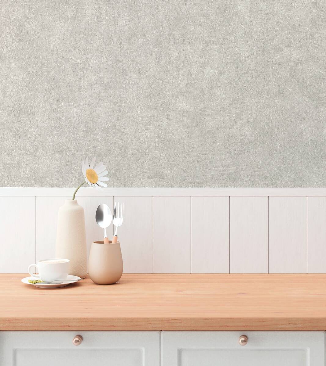 A.S.Creation Vliestapete grau B/H/D: ca. 53x1005x8,6 cm