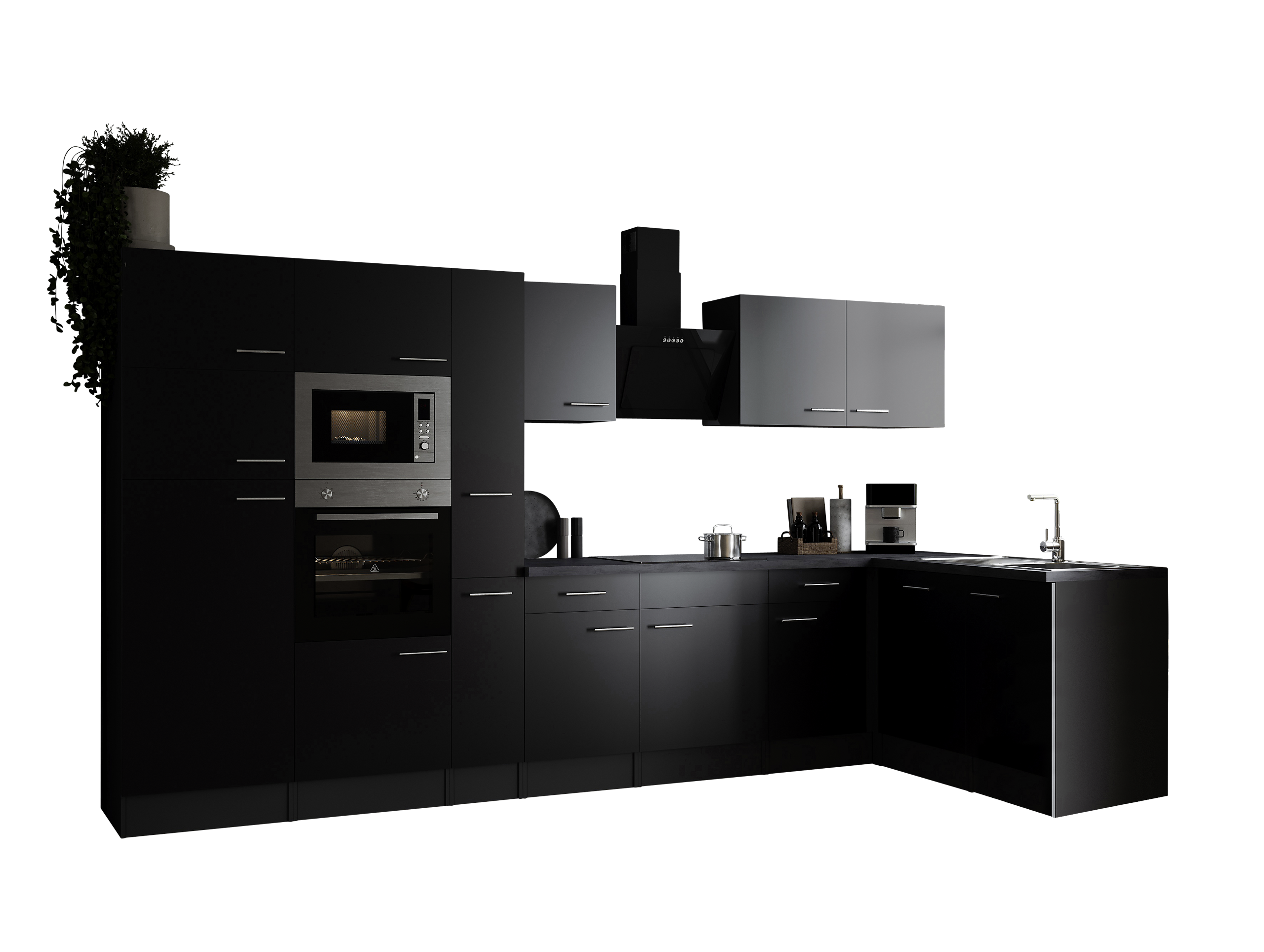 Winkelküche Oliver B/H/T: ca. 370x205x172 cm