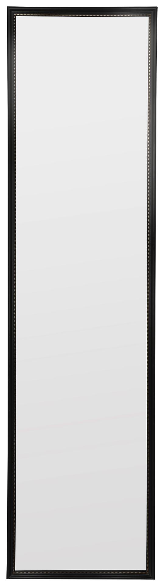 Rahmenspiegel Nadine schwarz gold Optik B/H: ca. 34x125 cm
