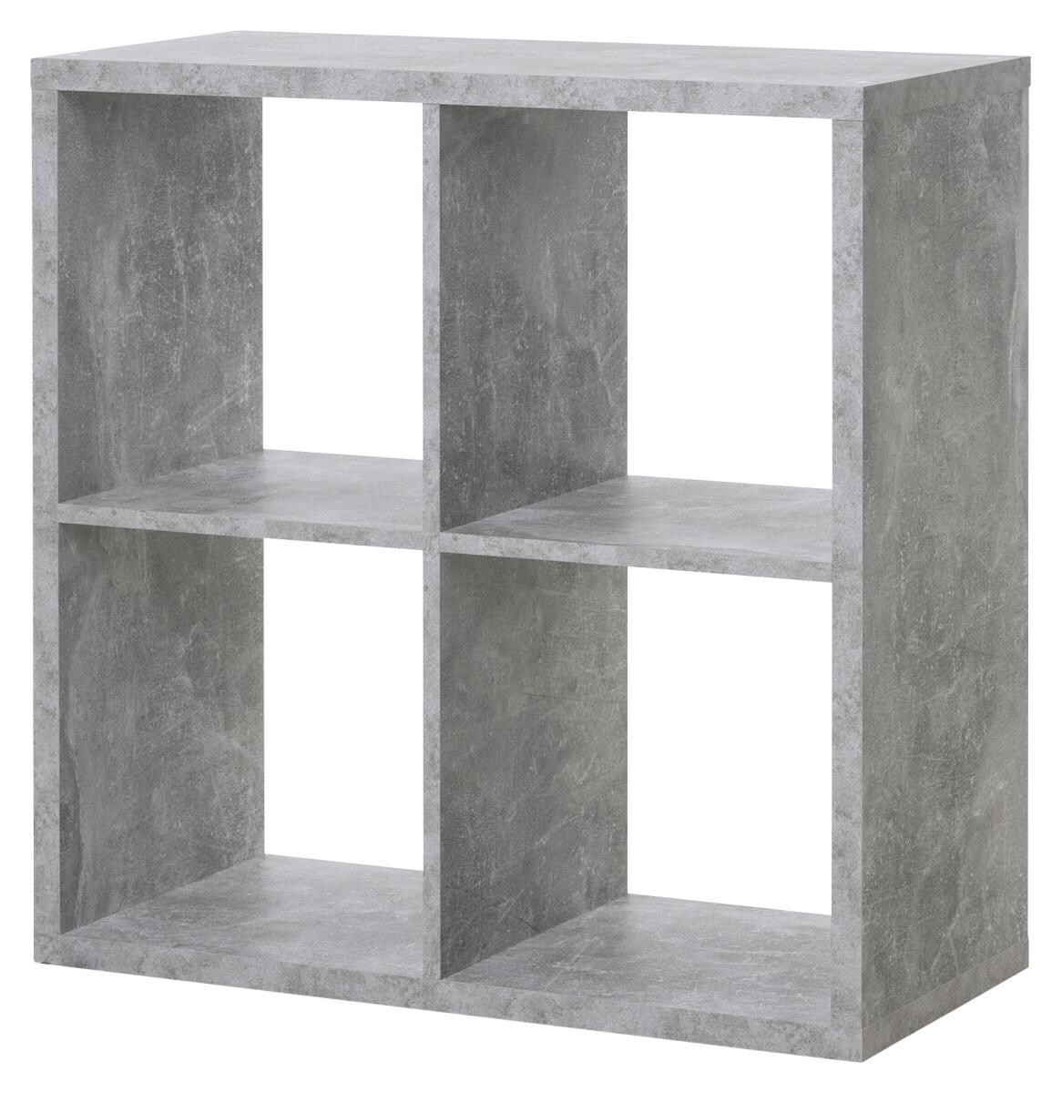 Raumteiler Max Beton Optik B/H/T: ca. 73x73x33 cm
