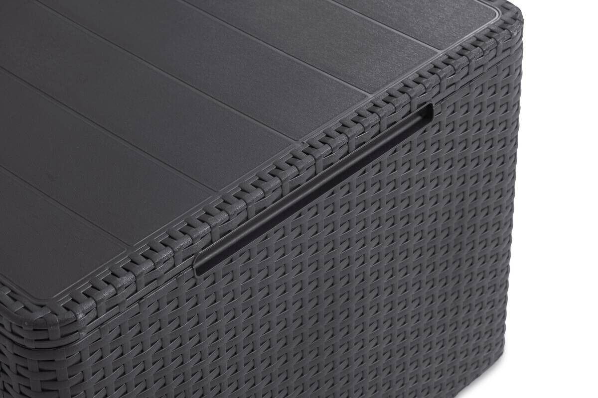 Jardin Aufbewahrungstisch Claire Graphit Polypropylen B/H/L: ca. 55,5x38,5x55,5 cm