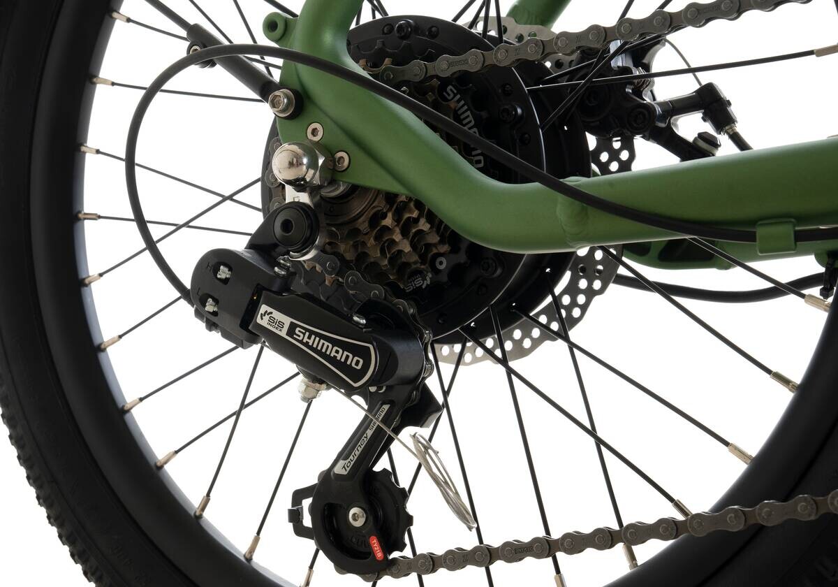 Adore E-Bike C-200 C-200 20 Zoll Rahmenhöhe 42 cm 7 Gänge grün grün ca. 250 W ca. 20 Zoll