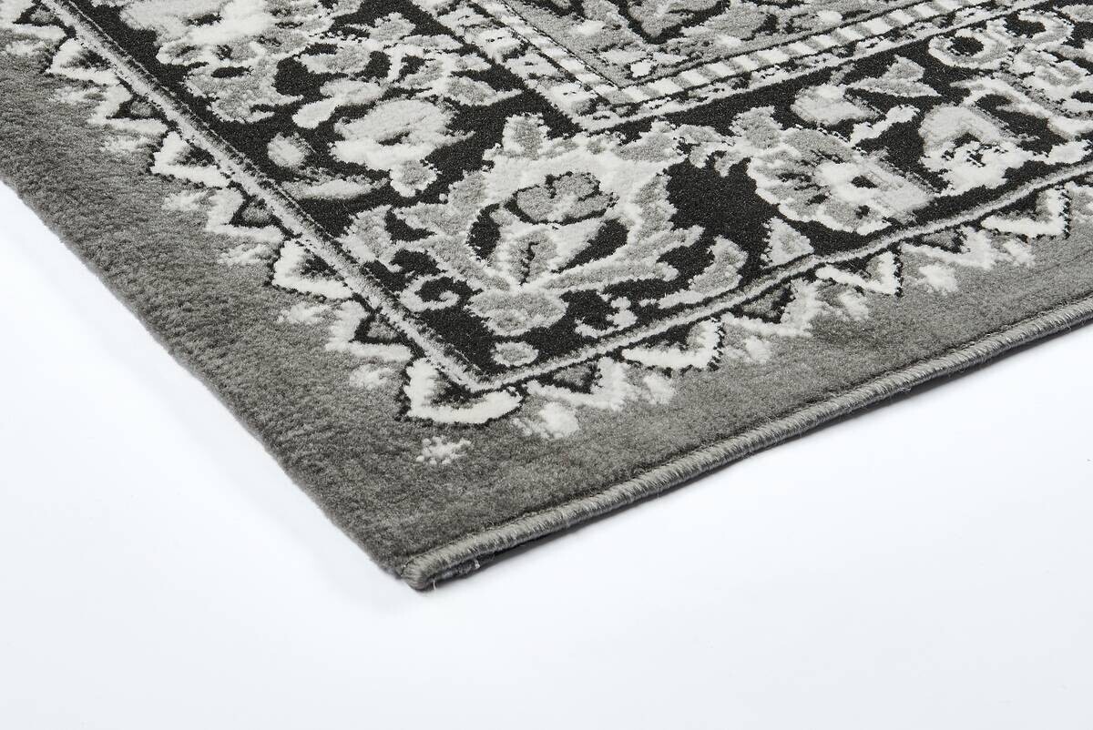 Webteppich Manila schwarz B/L: ca. 200x280 cm