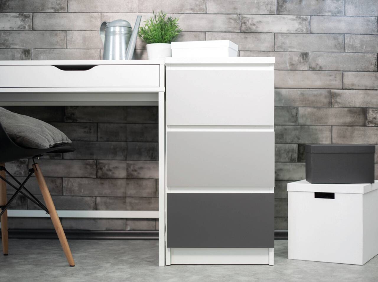 d-c-fix Dekofolie Uni Matt grau B/L: ca. 90x210 cm