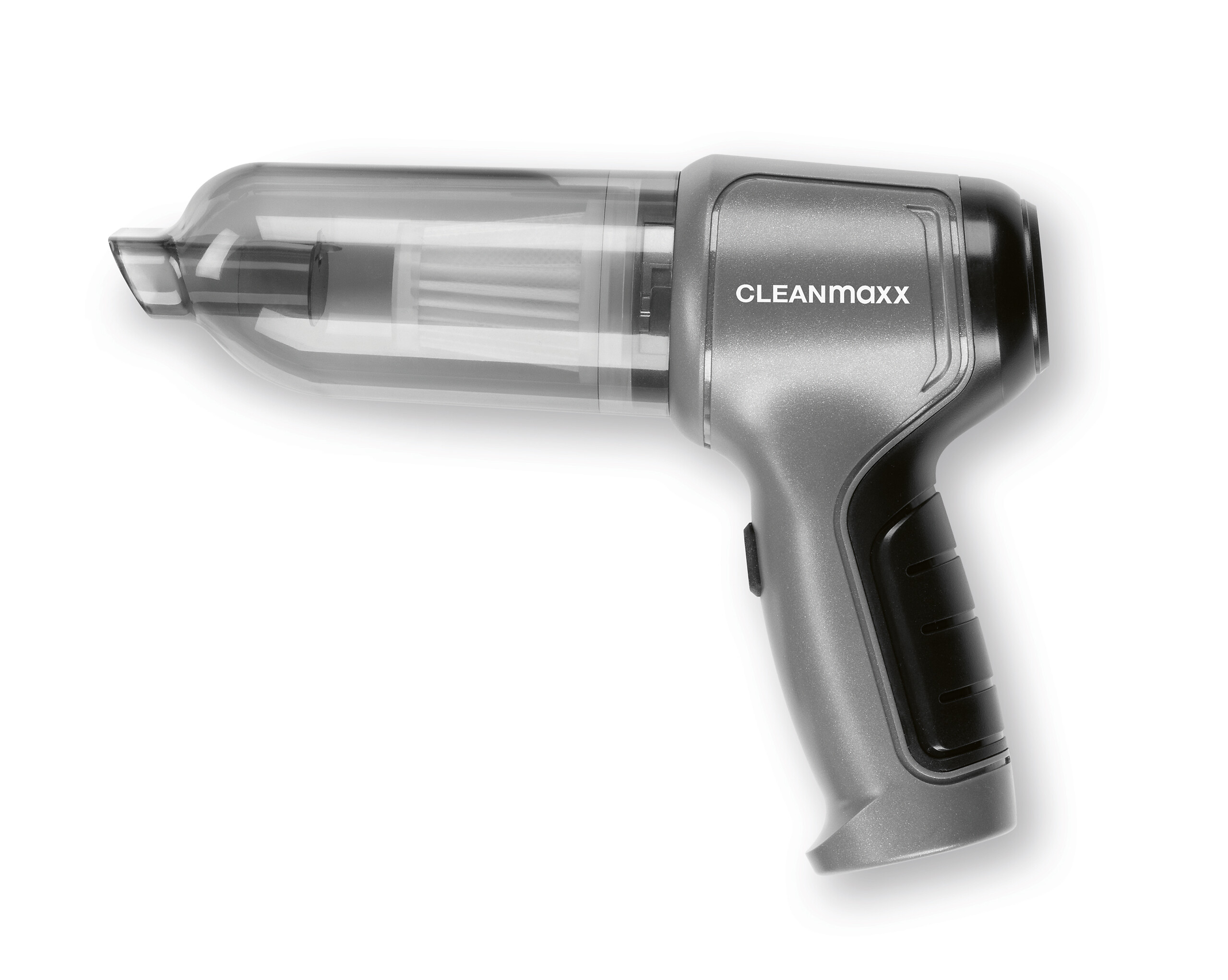 CLEANmaxx Akku-Handstaubsauger anthrazit schwarz B/H/L: ca. 17x7x23,5 cm